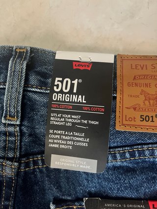 Jean’s Levi’s Blu scuro taglia 34 Uomo