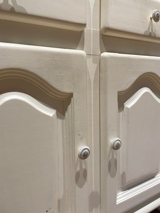 Mueble de entrada madera maciza restaurado