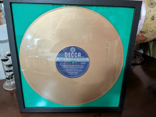 Disco de Oro LP The Rolling Stones