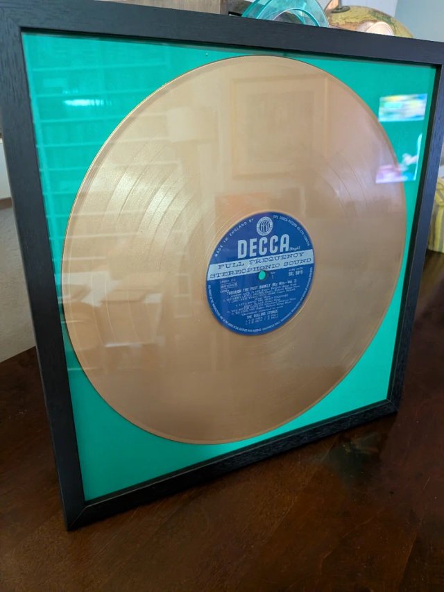 Disco de Oro LP The Rolling Stones
