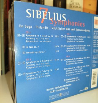 5 CDs Sibelius: 7 Sinfonías CD Sanderling