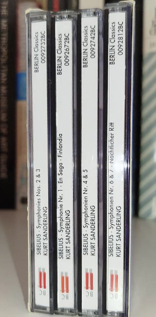 5 CDs Sibelius: 7 Sinfonías CD Sanderling