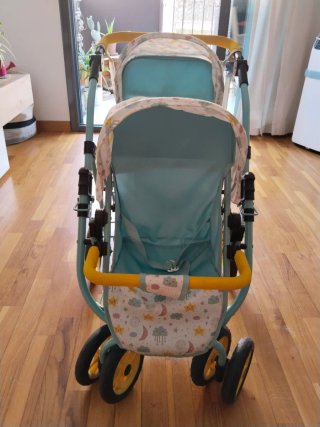Carrito de muñecas doble