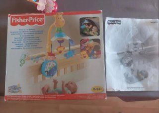 MOVIL MUSICAL JIRAFA FISHER PRICE