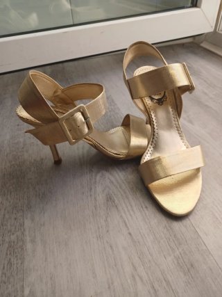 Sandalias tacon mujer N.38