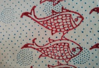 Bolso tote blockprint persa