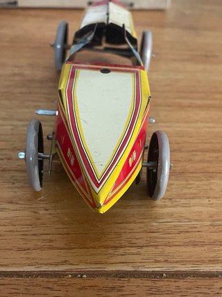 Coche carreras PAYÁ 1905 hojalata con caja