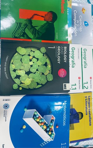 Libros 1 ESO Trinity College SSReyes