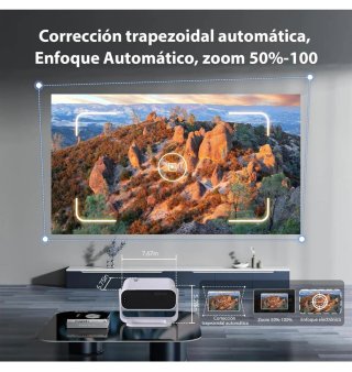 Proyector Android TV 240 ANSI 1080P