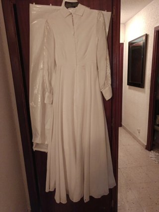 Traje de Novia Vintage Años 70-80