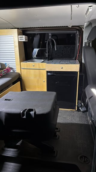 Mueble Camper Fregadero + Nevera