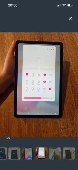 Samsung Galaxy Tab S6 Lite Negra