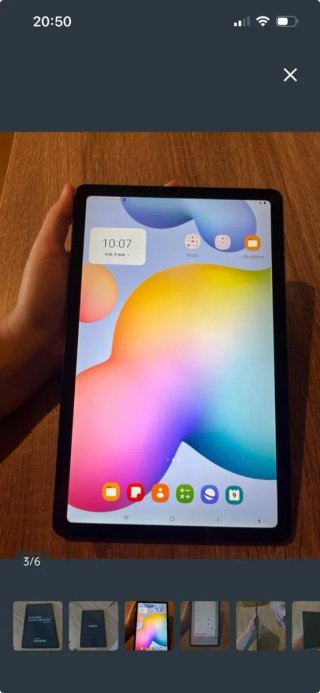 Samsung Galaxy Tab S6 Lite Negra