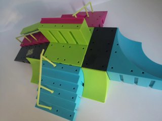 Pista skate niños.