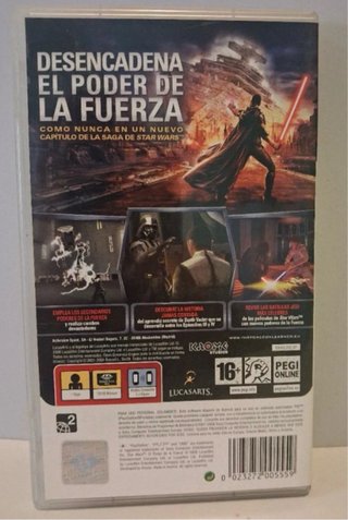 Videojuego star wars psp