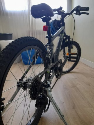 Bicicleta RockRaider 20 Negra Niñ@