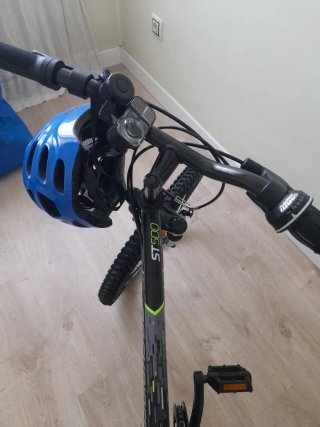Bicicleta RockRaider 20 Negra Niñ@