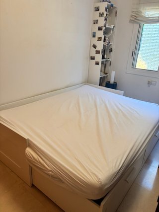 Cama Brimnes Ikea (estructura + colchon) 160 x 200