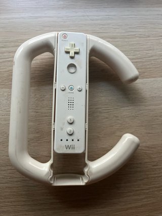 mario kart wii + volante para mando