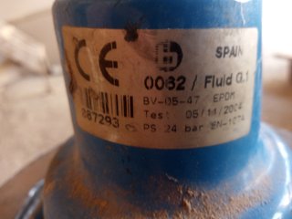 Válvula DN-125 PN16 EPDM