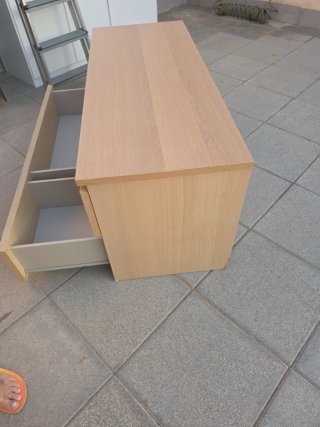 Cómoda Ikea 4 cajones madera