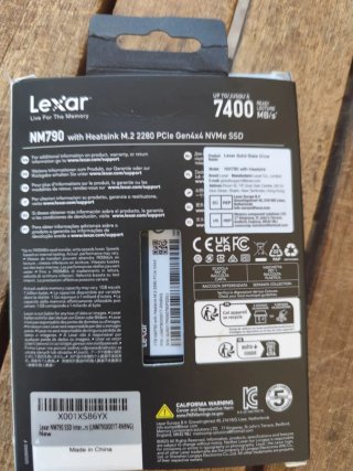Lexar NM790 SSD 1TB con Disipador PS5