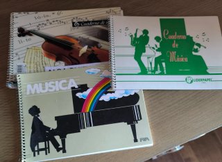 Cuadernos de música pentagrama