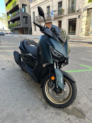 Yamaha Xmax 125 2022 techmax - Dark Petrol