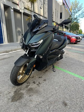 Yamaha Xmax 125 2022 techmax - Dark Petrol