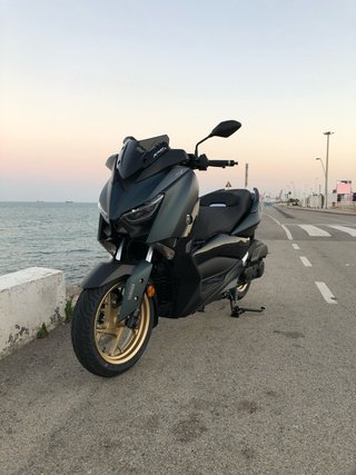 Yamaha Xmax 125 2022 techmax - Dark Petrol