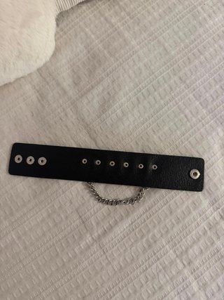 Pulsera Punk con Cadena y Balas