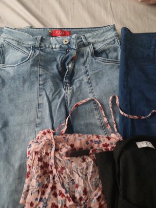 Lote Ropa Mujer: Jeans Colombianos y Variedad