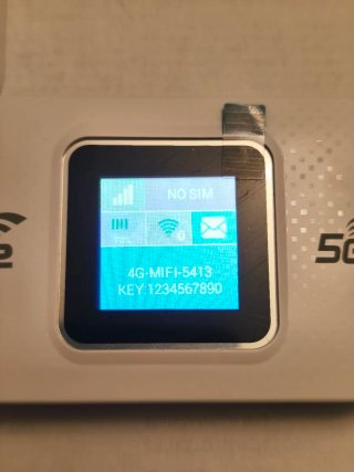 Mini router wifi 4/5 G bateria  3000 mAh 12 horas