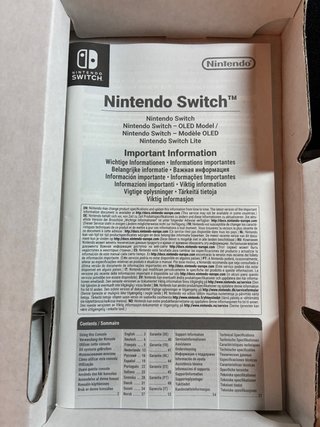 Nintendo Switch + Set Sport