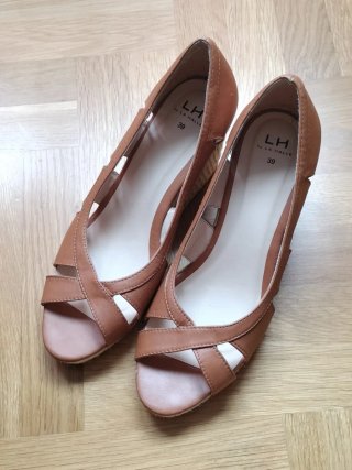 Zapatos peep toe talla 39