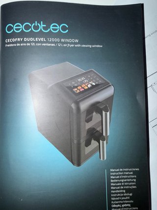 Freidora de aire Cecotec Cecofry DuoLevel airfryer