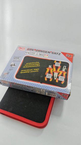 Set de 3 alicates Alto Voltaje 1000 volt - BGS