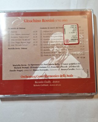 CD Gioachino Rossini: Cantata in onore del Sommo P