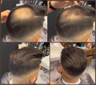 3x Toppik Fibras Capilares Negro