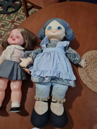 2 Muñecas Antiguas Años 70