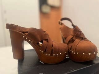 Tacones Camila's Marrones Talla 38