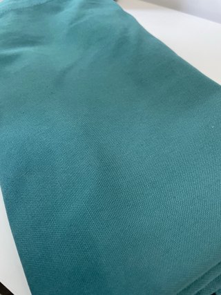 Cortina color verde