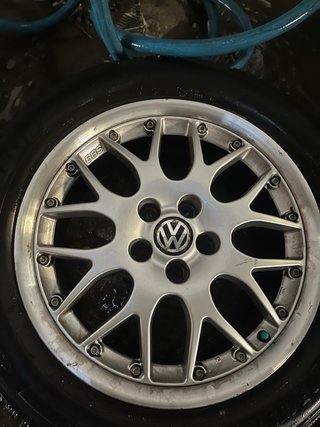 Llantas BBS originales golf 4 gti 16 pulgadas