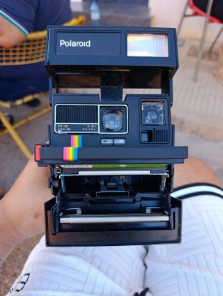Cámara polaroid