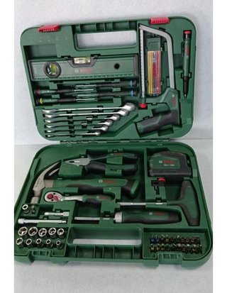 JUEGO HERRAMIENTAS AVANZADO  BOSCH 64 PIEZAS