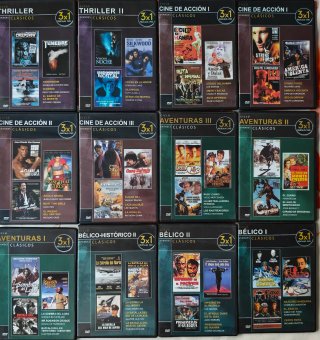 Lote 67 Películas DVD