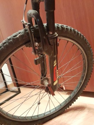 Bicicleta Megamo amarilla