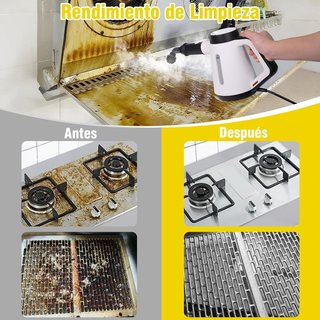 SIN ABRIR 9 en 1 Limpiador de Vapor 1200W 400ml