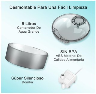 Fuente agua para mascotas NPET