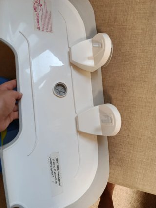 Presa bañera y asiento bebé